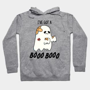 I've Got A Boo-Boo Cute Ghost Pun Hoodie